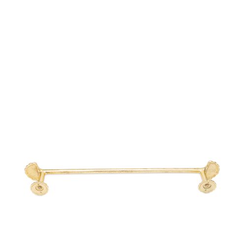 Soporte para toalla flor Brass 8x61x8 cm