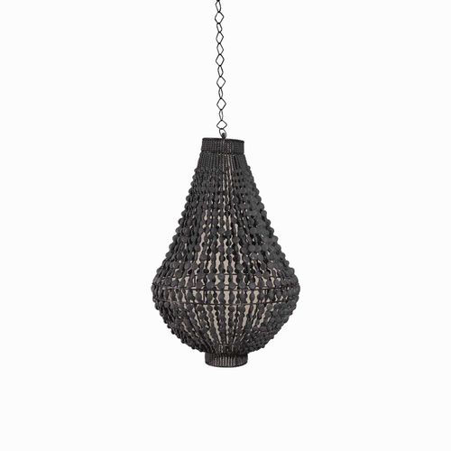 Lámpara-Campana Imperio negra