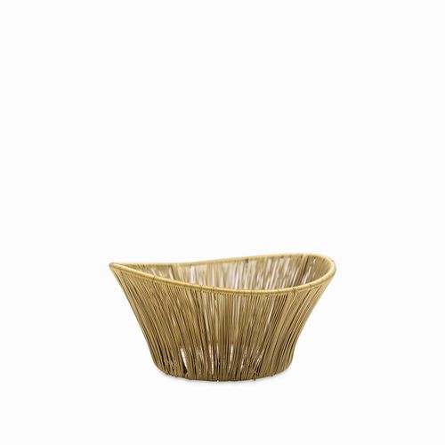 Canasta Freya dorada