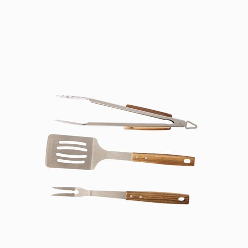 Set de utensilios para BBQ Acacia