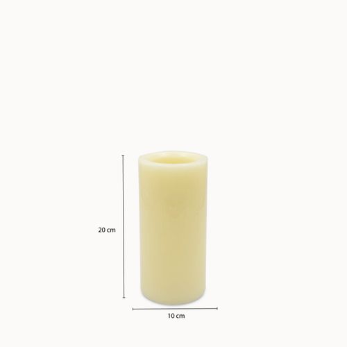 Vela led 10 x 20 cm