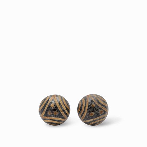 Pomo madera trio set x 2