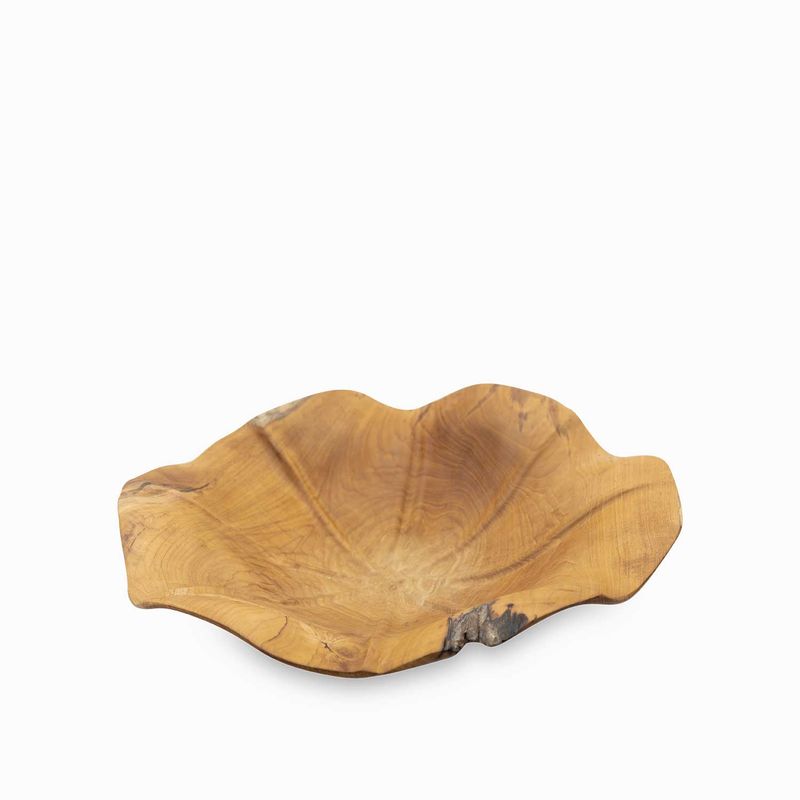 Bowl-lotus-teca-40cm