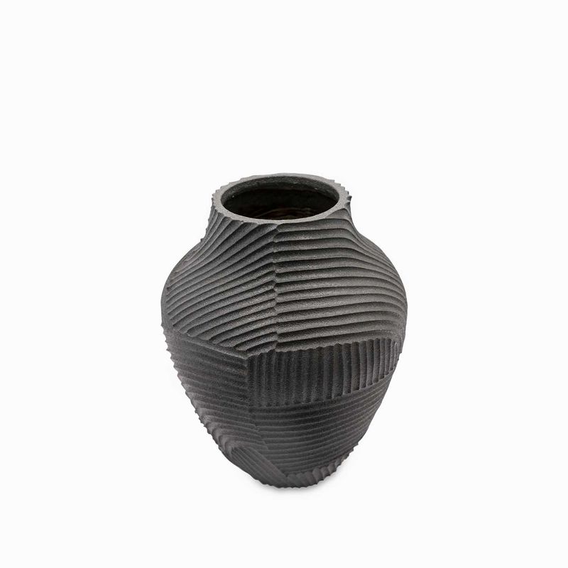 Jarron-kal-negro-36x28cm