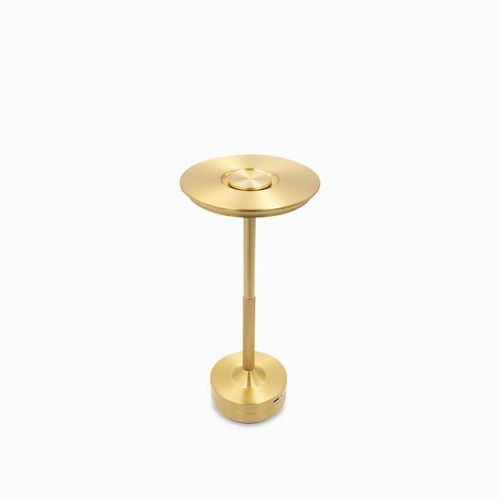 Lámpara de mesa led ravel dorada