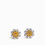 Pomo-Flor-Naranja-y-Negro-set-x-2
