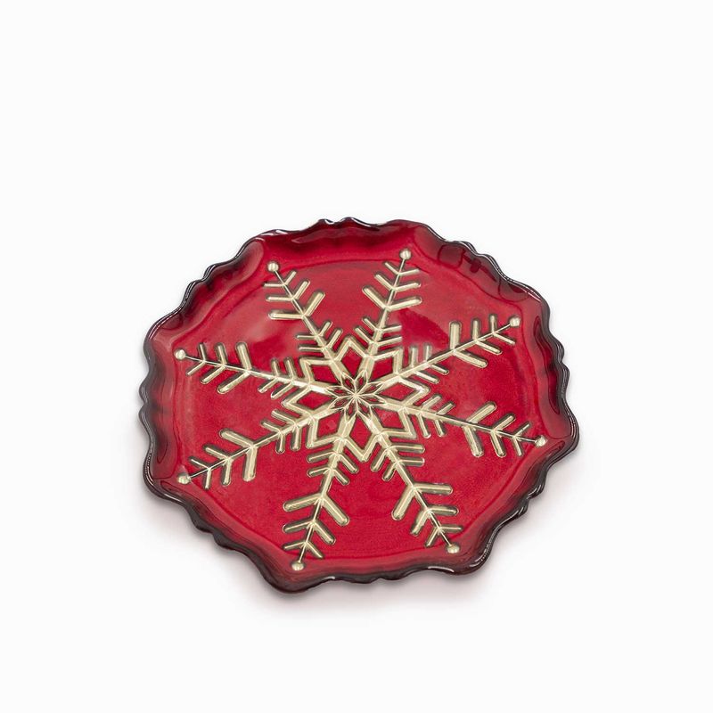 Plato-mediano-snowflake-20cm