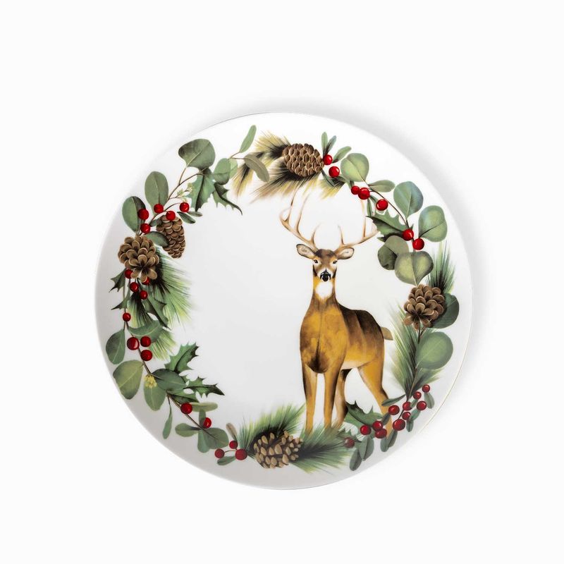 Plato-principal-navidad-silvestre-25cm-setx4