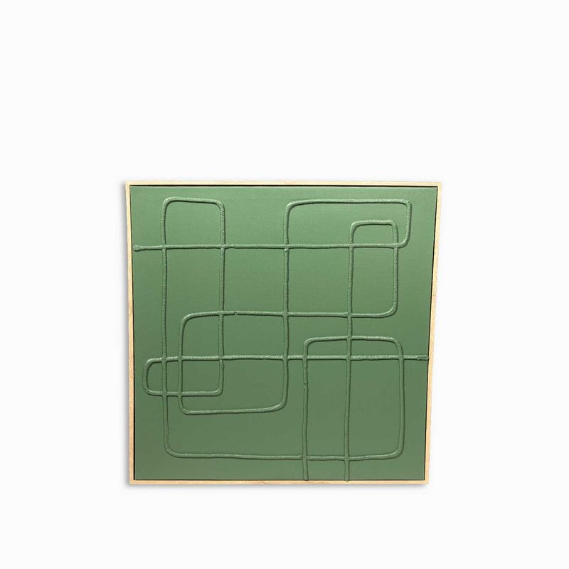 Cuadro-verde-lineas-cubo-Soft-62x62