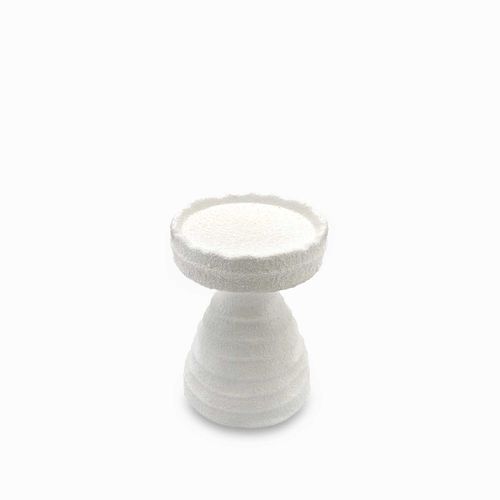 Candelabro pilar blanco 17cm