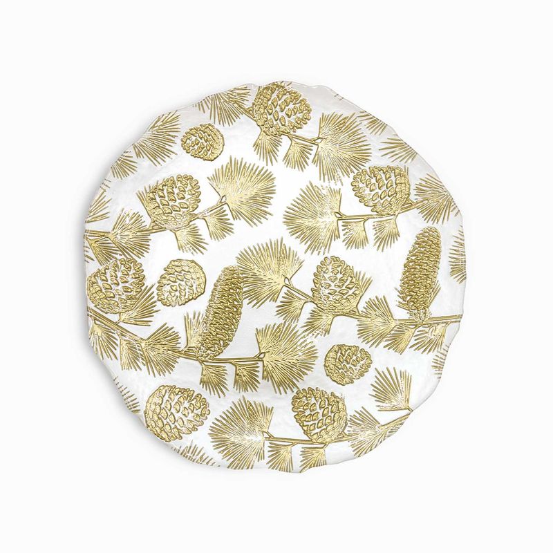 Plato-base-piñas-dorado-33cm