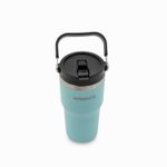 Termo-doble-pared-menta-con-manija-600ml