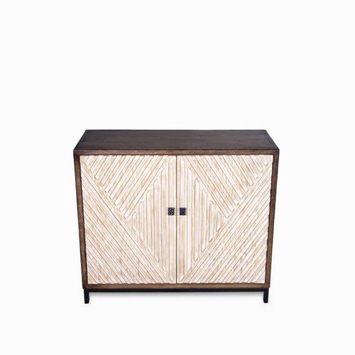 Buffet líneas en triangulo 91x100x45