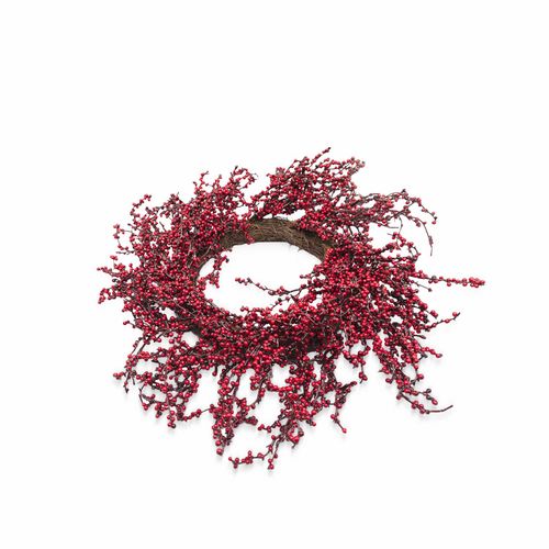 Corona berry roja 30cm