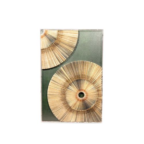 Cuadro circulo nazca 90x60x5cm