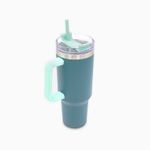 Termo-doble-pared-verde-con-pitillo-1200ml