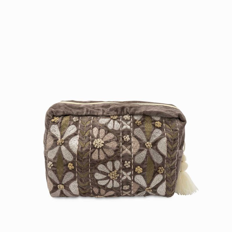 Bolsa-gris-flores-bordadas
