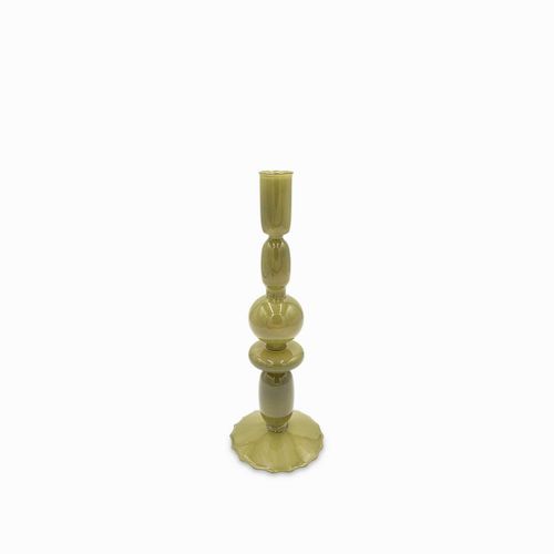Candelabro Tima verde oliva