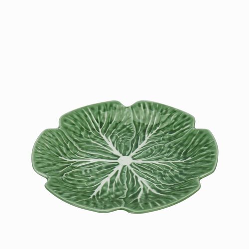 Plato principal hoja col 26.5cm set x2