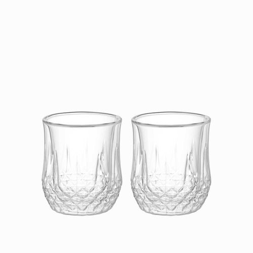 Vaso doble pared licor 230ml setx2