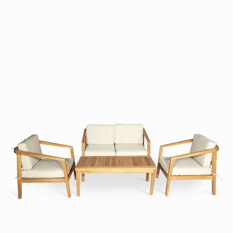 Set-sala-sofa-beige--2-poltronas--mesa-centro-teka