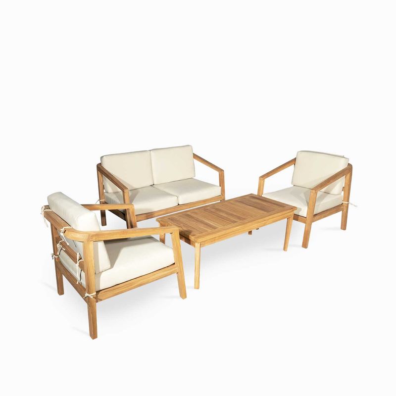 Set-sala-sofa-beige--2-poltronas--mesa-centro-teka