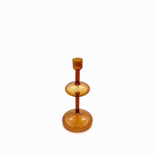Candelabro Akri ambar pequeño