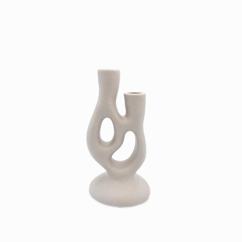 Candelabro-moai-gris