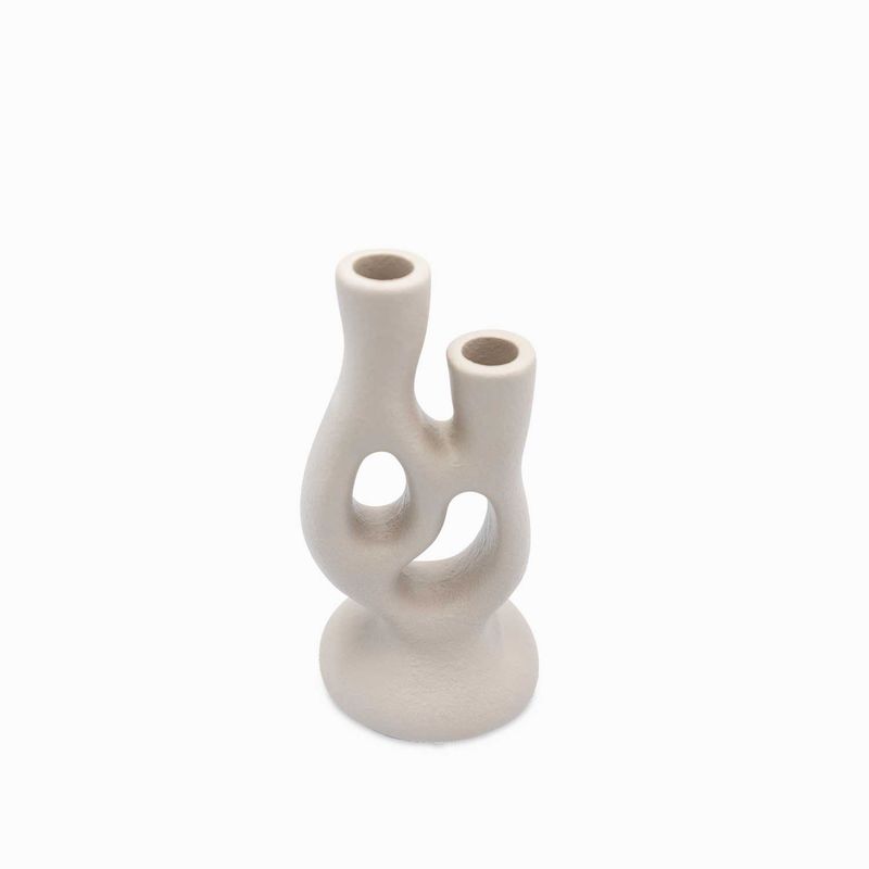 Candelabro-moai-gris