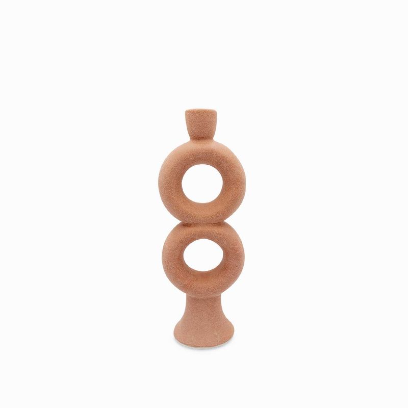 Candelabro-doble-aro-cafe