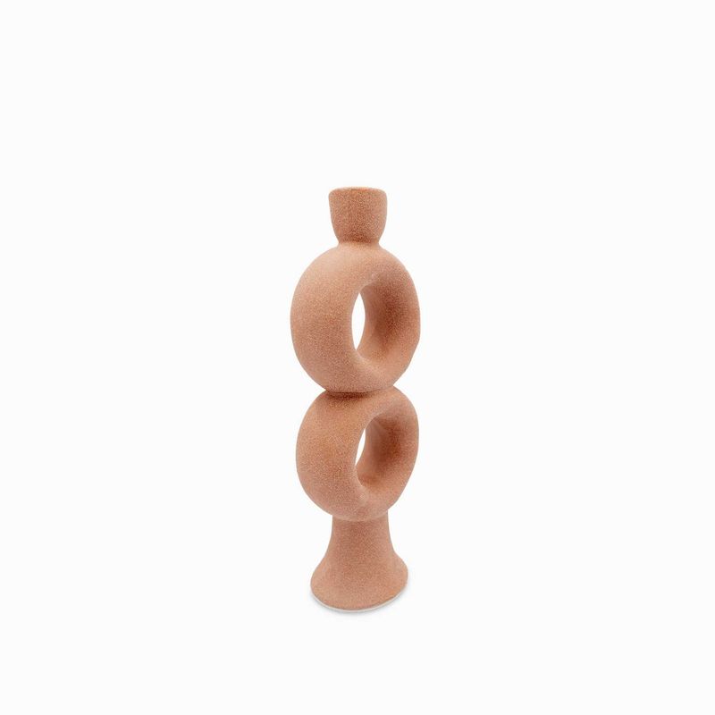Candelabro-doble-aro-cafe