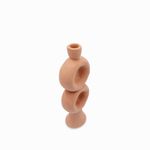 Candelabro-doble-aro-cafe