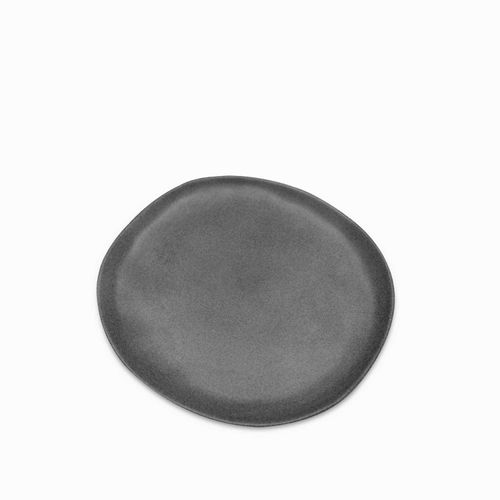 Plato mediano Aurah gris 20 cm