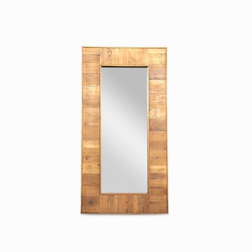 Espejo rectangular a listonado 70x135x4