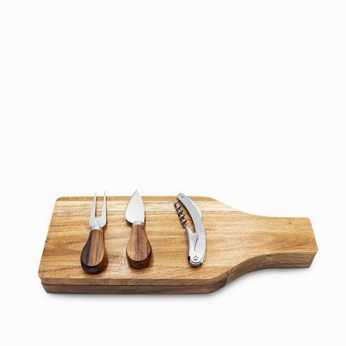 Set para quesos botella x3