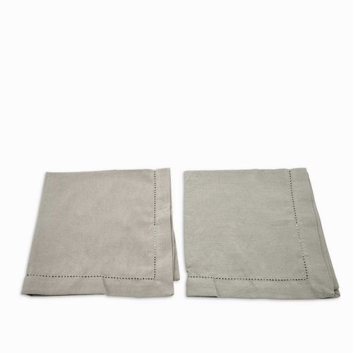 Servilletas de tela gris setx2
