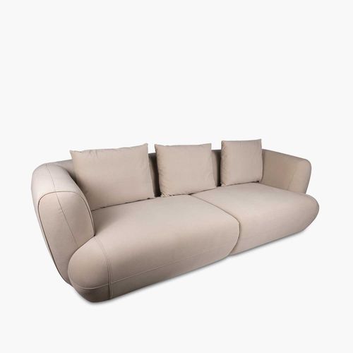 Sofá 3 puestos Pompeya slate 82x255x100