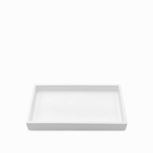Bandeja para baño blanco 25 cm