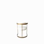 Silla-Arco-dorado-en-lino-beige