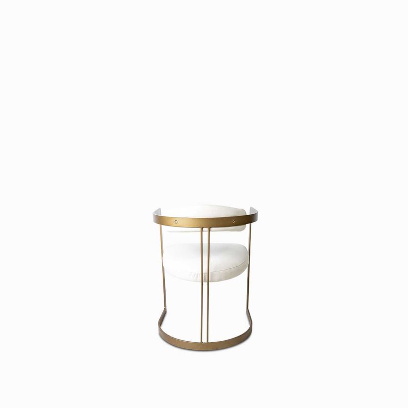 Silla-Arco-dorado-en-lino-beige