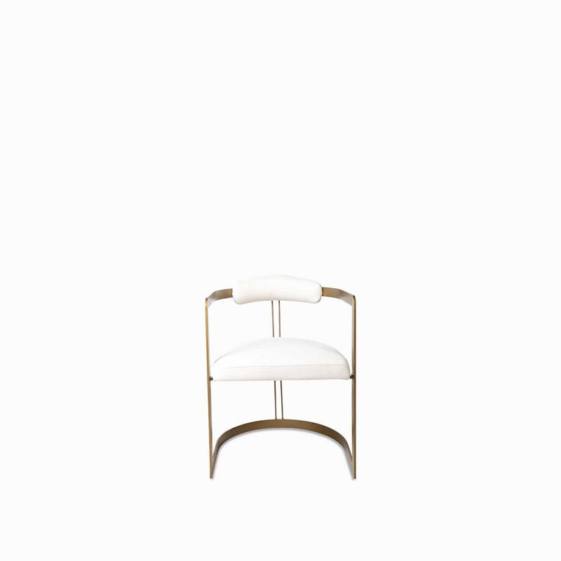 Silla-Arco-dorado-en-lino-beige