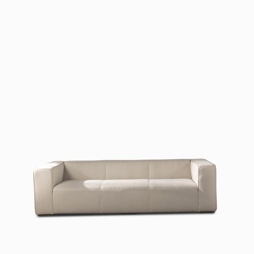 Sofá 3 puestos comfort lino beige