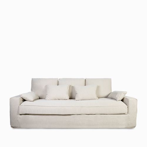 Sofá Brume  Beige 3 puestos