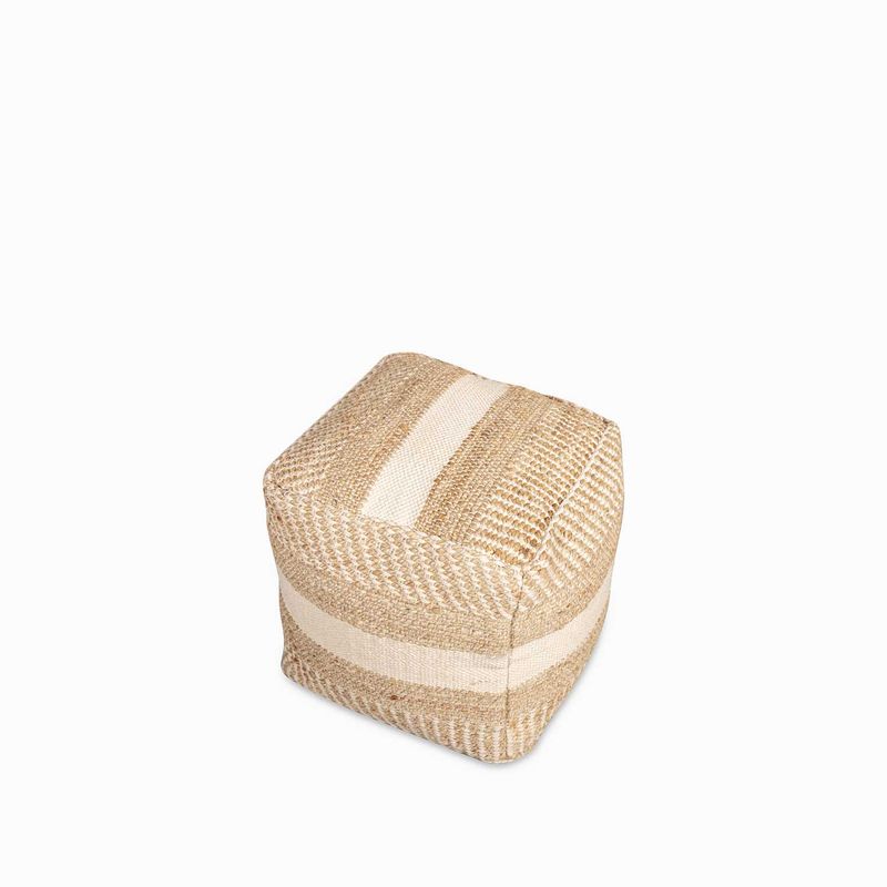 Puff-yute-lineas-beige-40x40cm