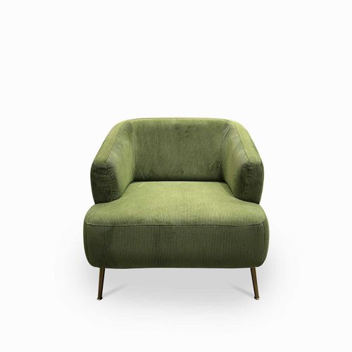 Poltrona Logan verde oliva