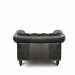 Sillon-cuero-capitoneado-negro