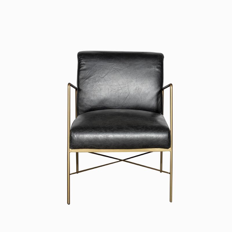 Silla-Iron-cuero-negra
