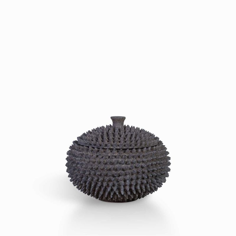 Esfera-acanto-gris