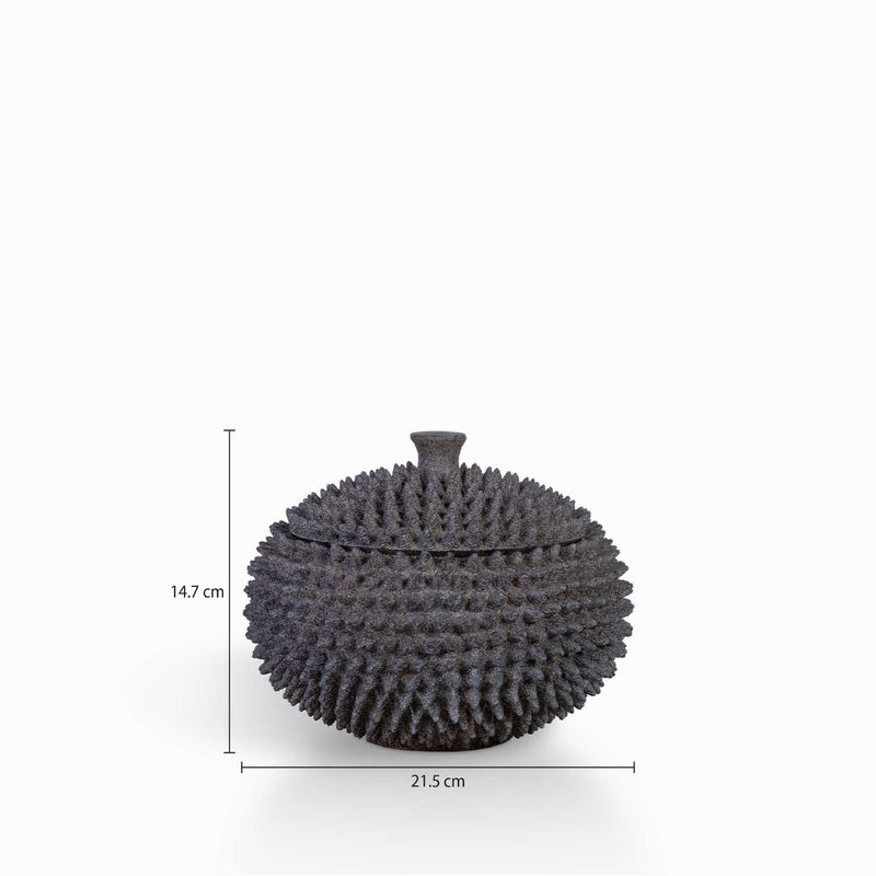 Esfera-acanto-gris