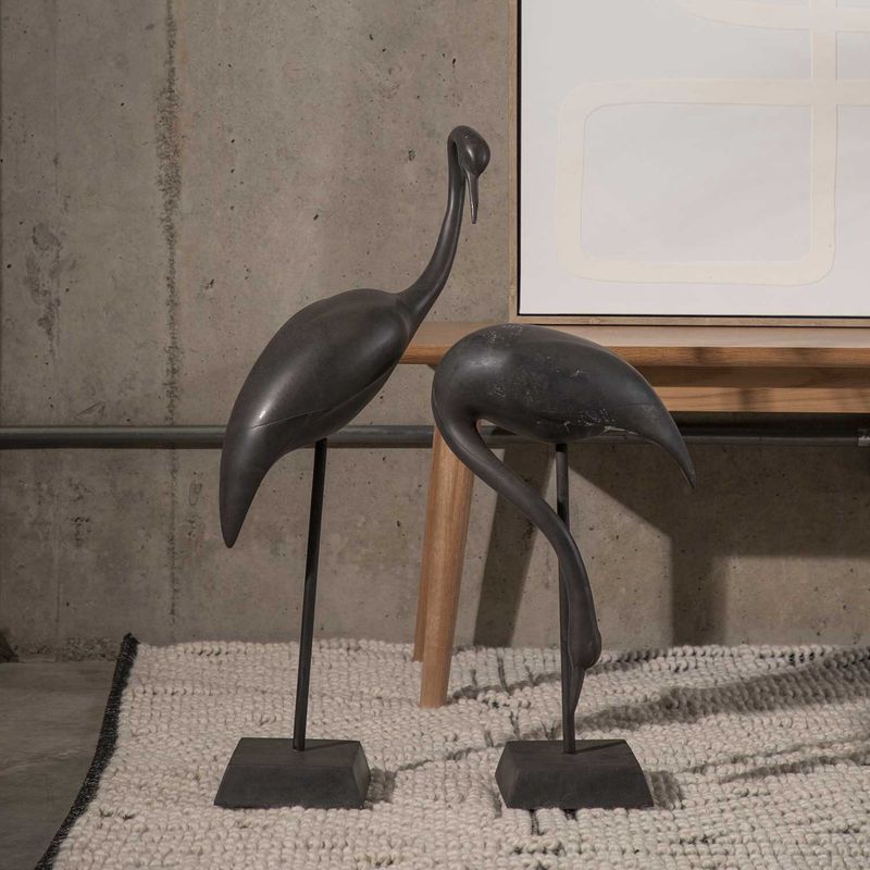 Pajaro-crane-de-pie